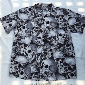 Skull Print Shirt